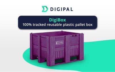 Digipal launches 100% tracked reusable plastic pallet box